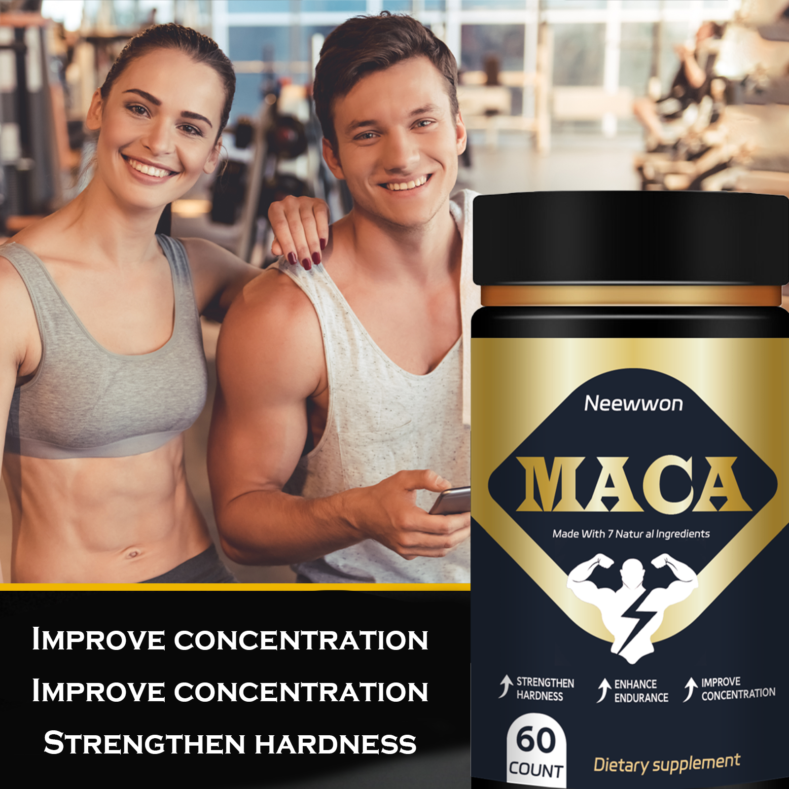Health Wellness & Nutrition Center Llc - Neewwon Complément de racine de maca
