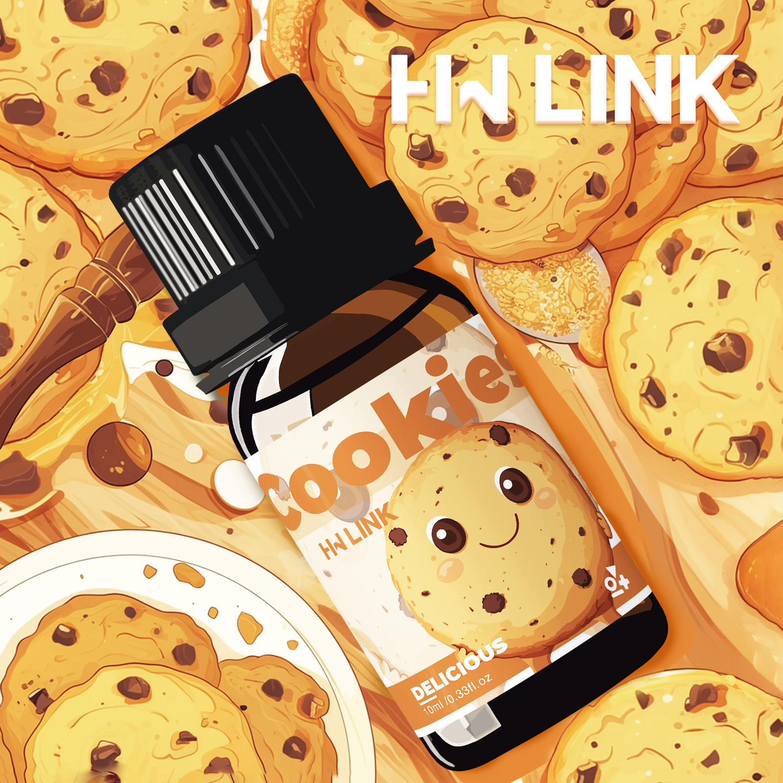 Aromatherapy Diffuser - Huiles essentielles Cookies 10 ml pour