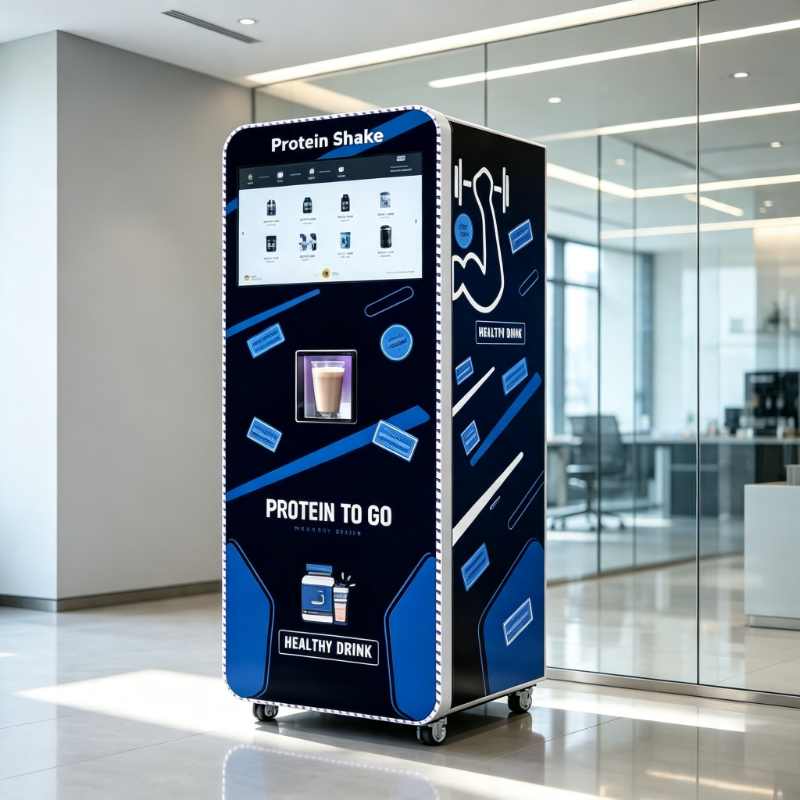Health Wellness Center - Machine à shakes protéinés multi-scènes sur