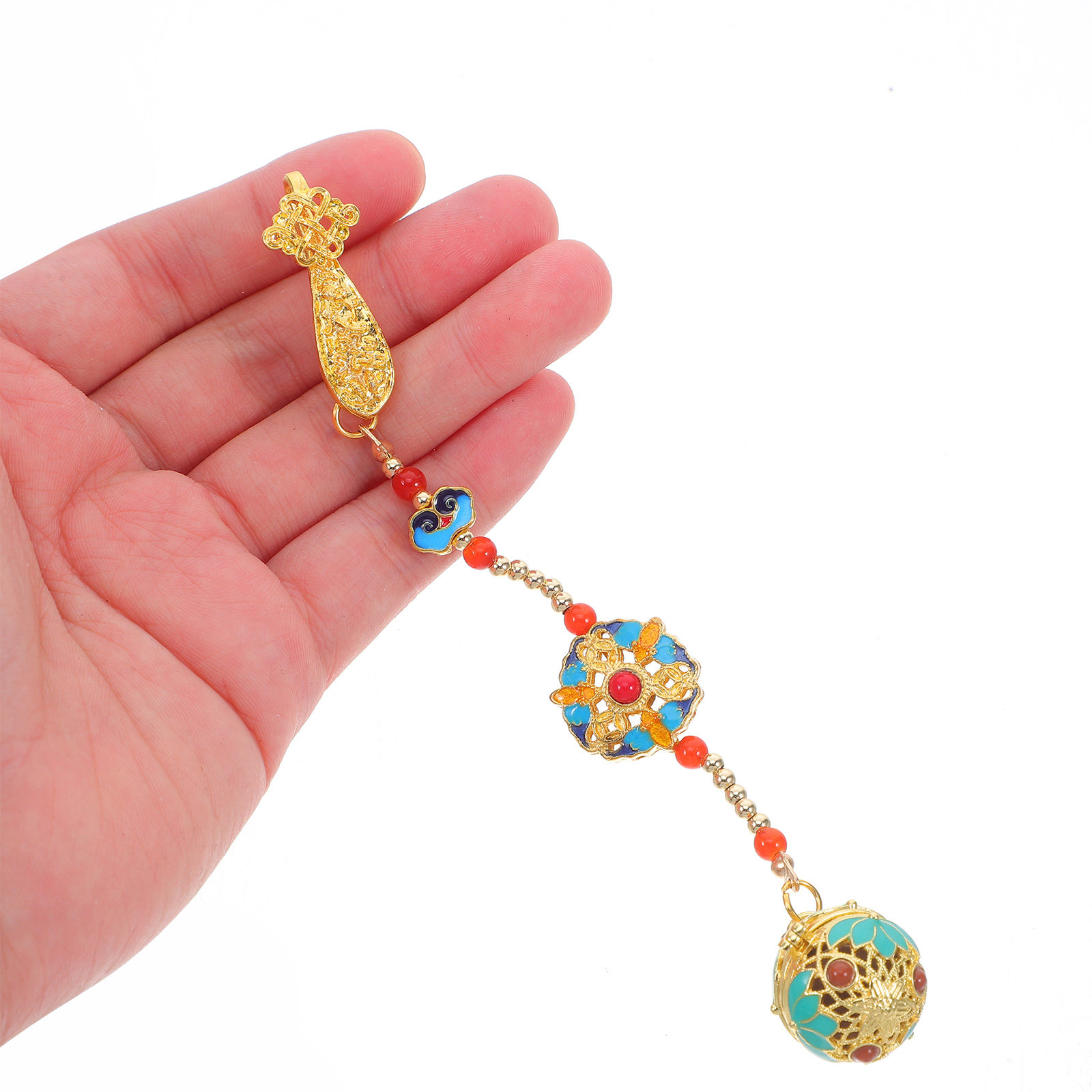 Aromatherapy Diffuser - Pendentif sphérique creux en sachet, style