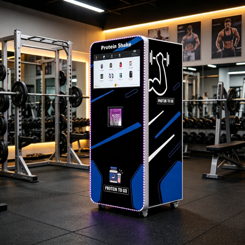 Health Wellness Center - Machine à shakes protéinés multi-scènes sur