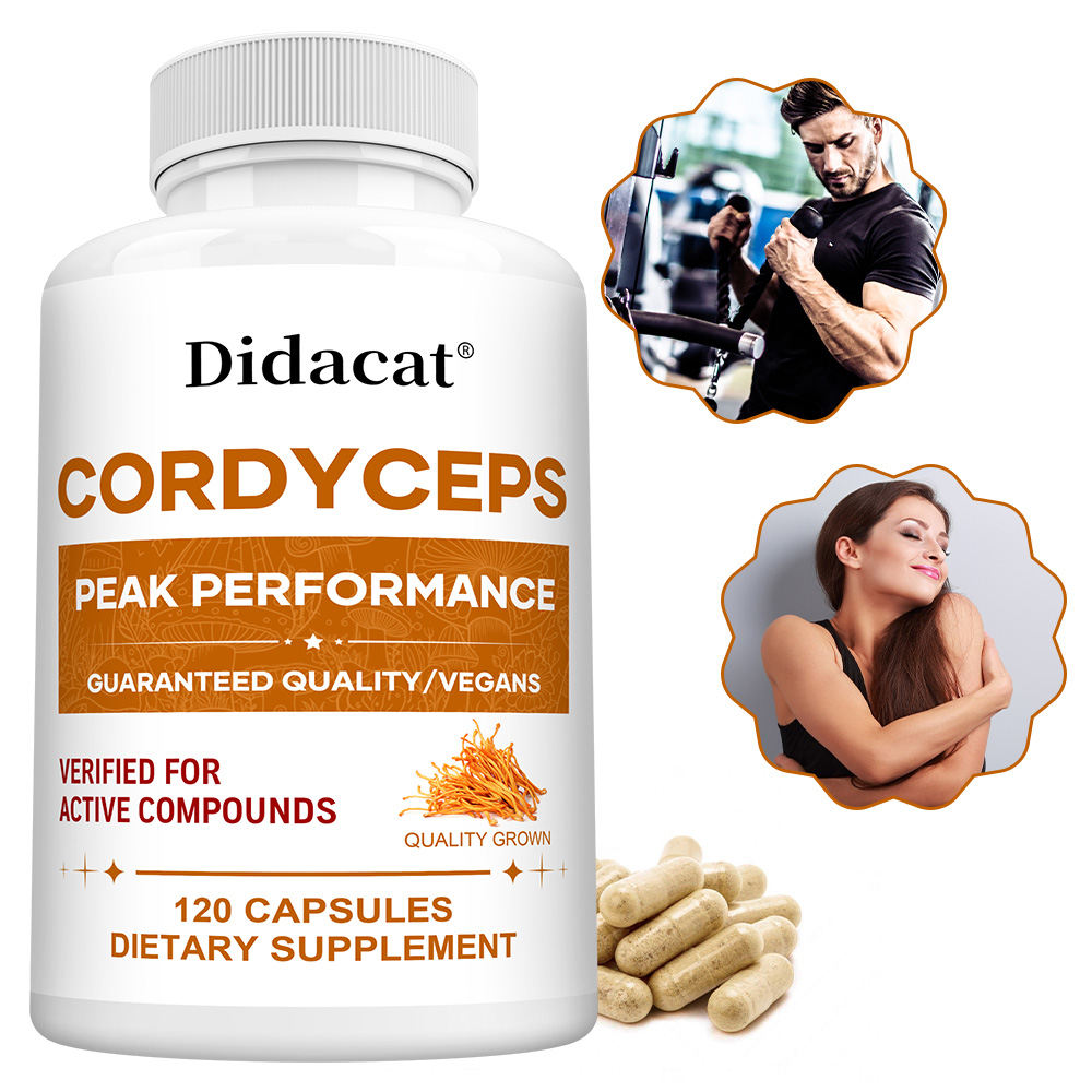 Health Wellness & Nutrition Center Llc - Capsules de Cordyceps 1000mg, Complément Alimentaire