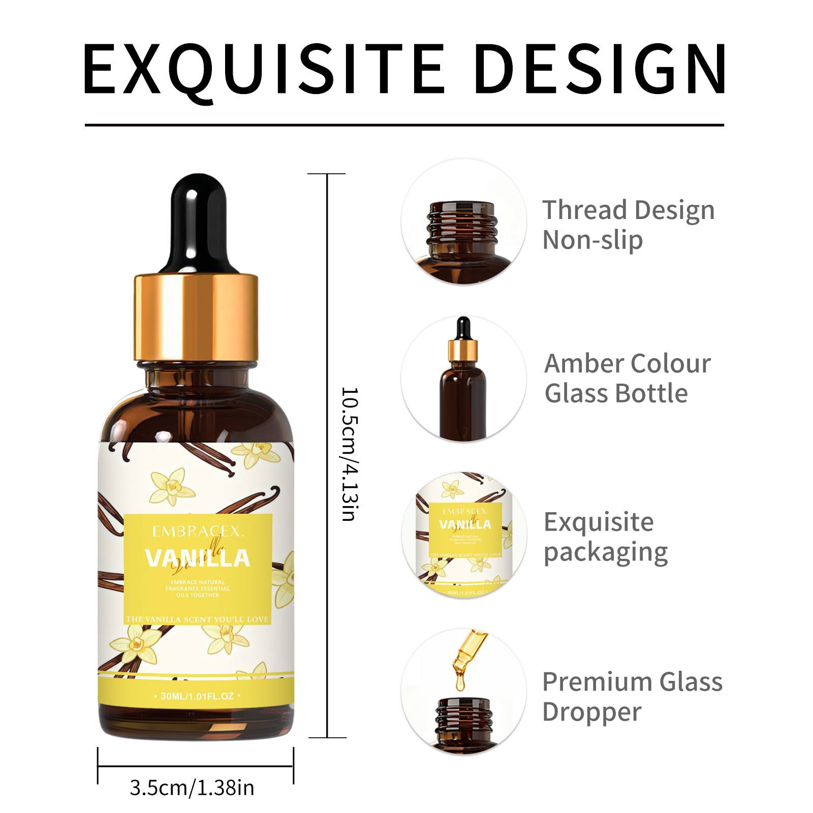 Huile essentielle de vanille 3 - Aromatherapy Diffuser avis et prix