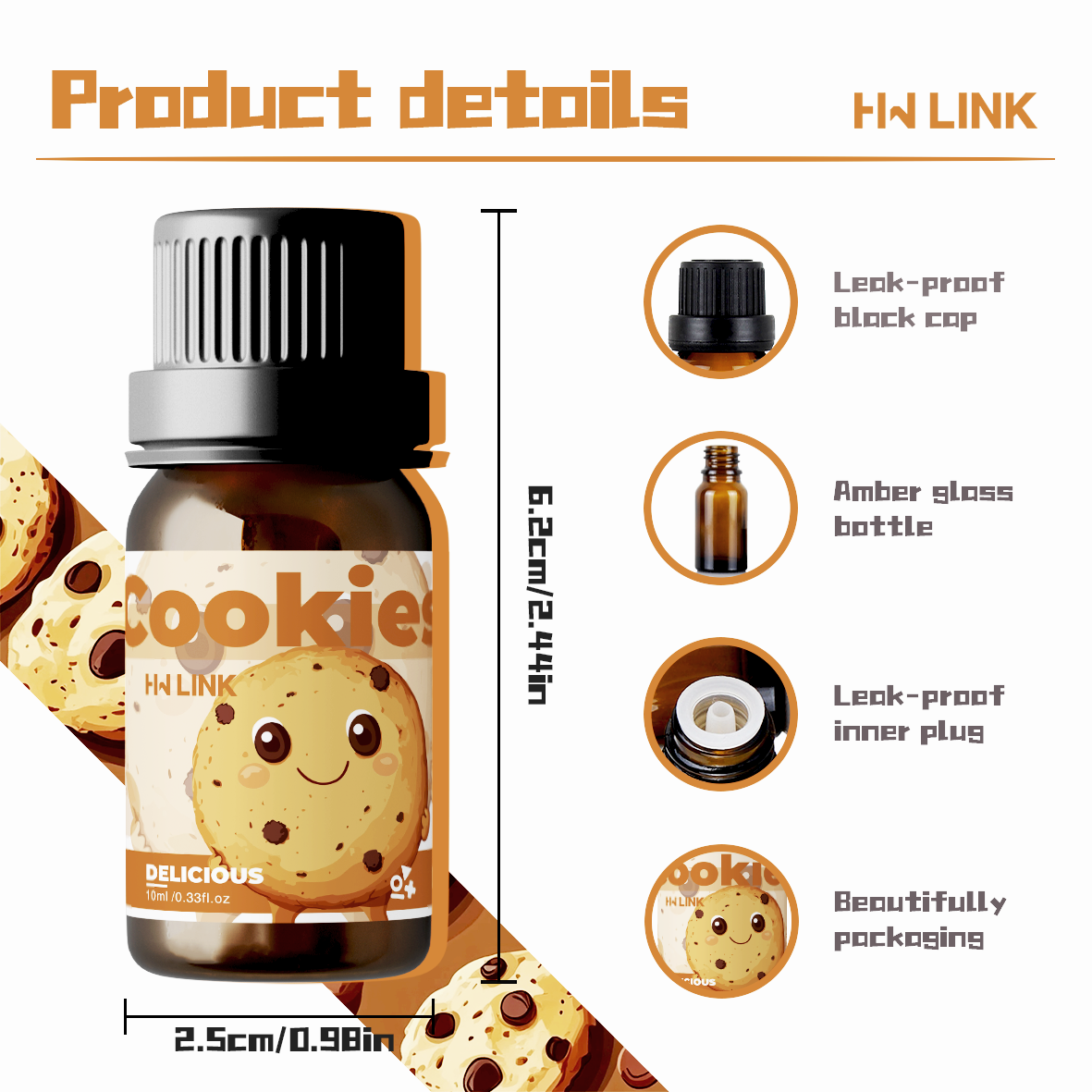 Huiles essentielles Cookies 10 - Aromatherapy Diffuser avis et prix