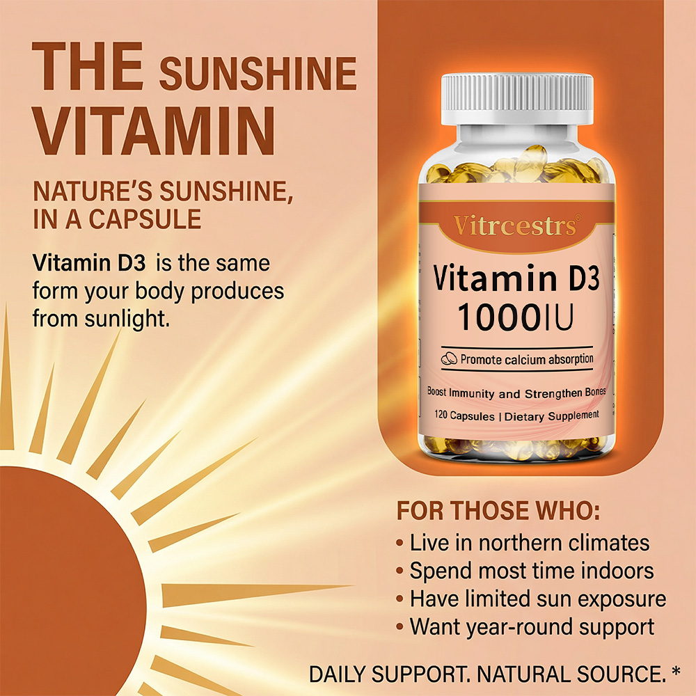 Capsules de vitamine D3 1000 U - Health Wellness & Nutrition Center Llc avis et prix