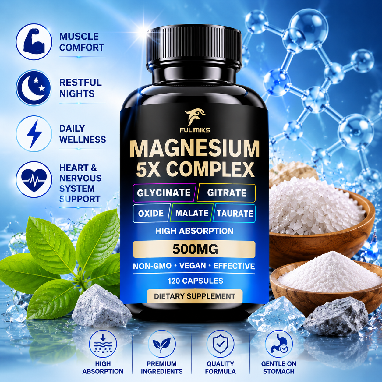 Complexe de magnésium extra fo - Health Wellness & Nutrition Center Llc avis et prix