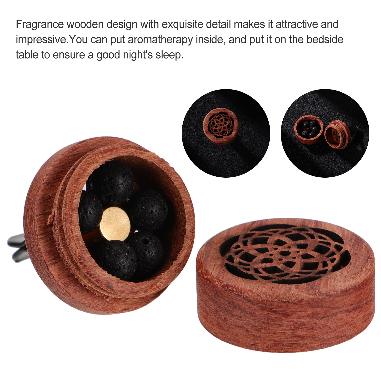 Diffuseur d'arômes en bois élé - Aromatherapy Diffuser avis et prix