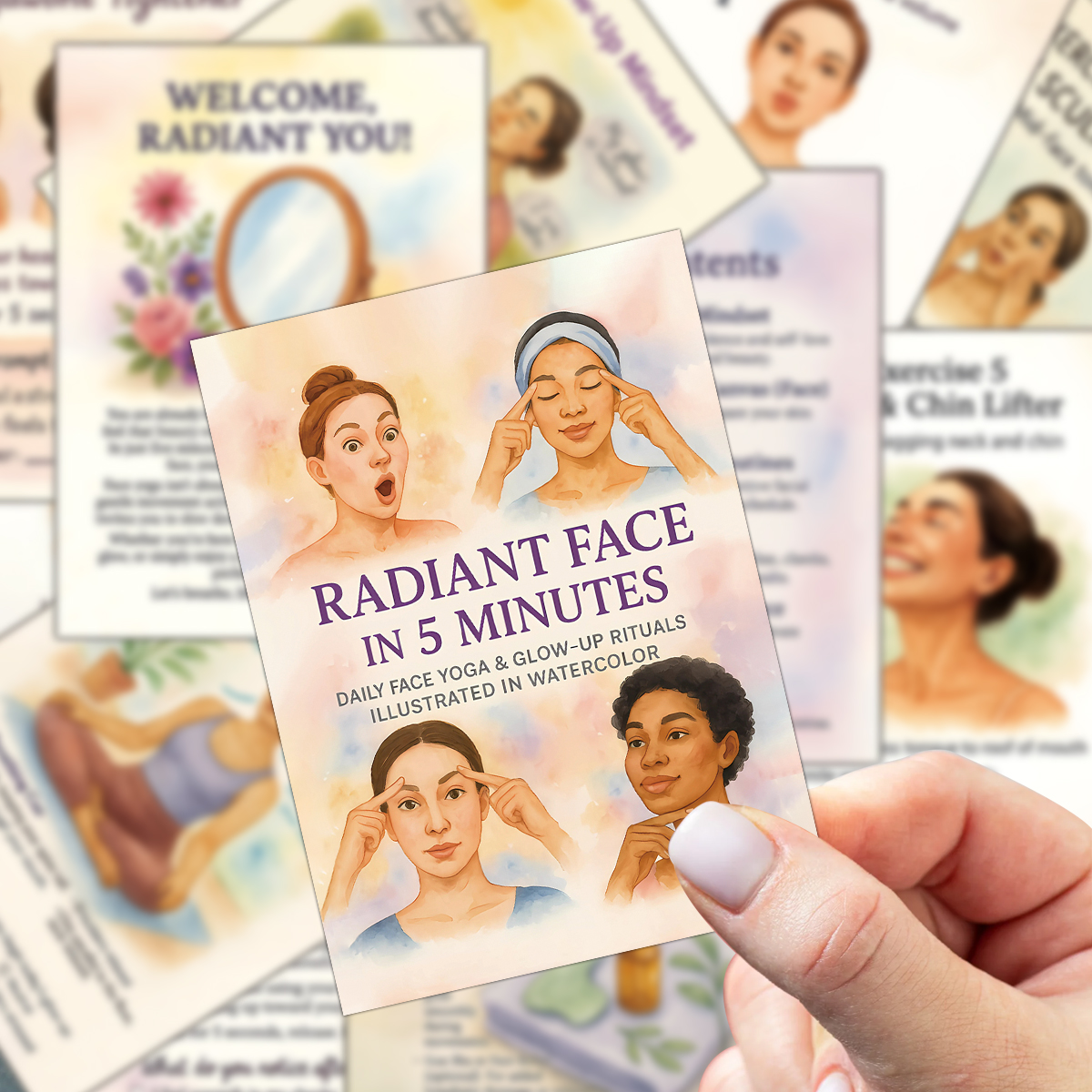 Cartes de Yoga à visage radian - Health Wellness Center avis et prix