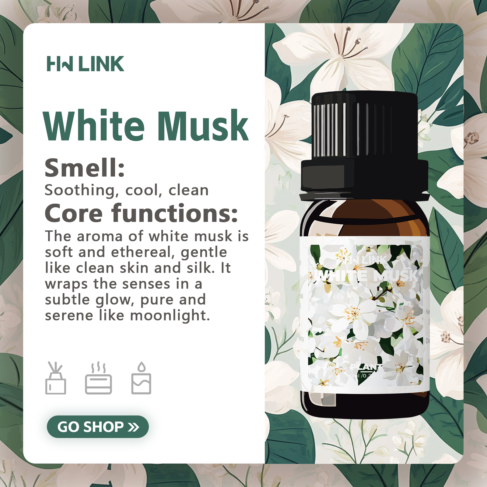 Huiles essentielles de musc bl - Aromatherapy Diffuser avis et prix