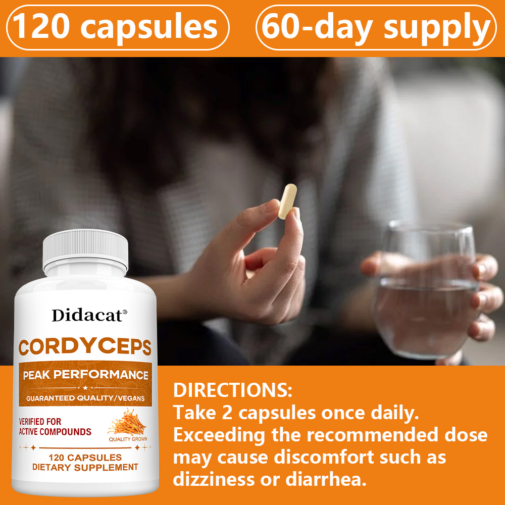 Capsules de Cordyceps 1000mg,  - Health Wellness & Nutrition Center Llc avis et prix
